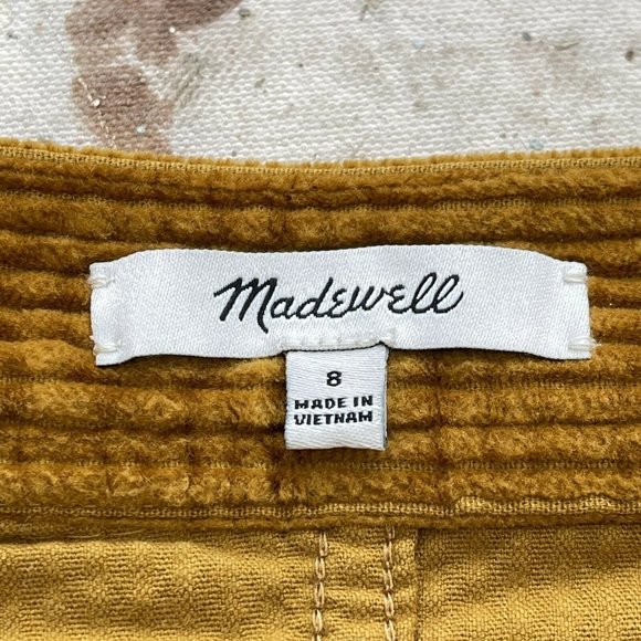 Vintage Madewell Corduroy High Waist A-Line Skirt, Medium - Picture 3 of 4